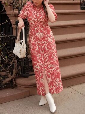 Sezane | Dresses | Szane Sayn Crochet Dress Maxi Midi Dress Size Xl King  Blue Color Vacation | Poshmark